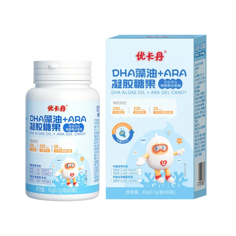优卡丹DHA藻油60粒