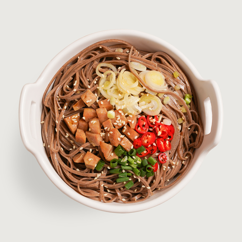 【鲨鱼菲特】荞麦面方便面袋装低脂10袋装