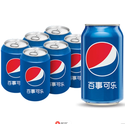 26.5元！百事 可乐 330ml*30听