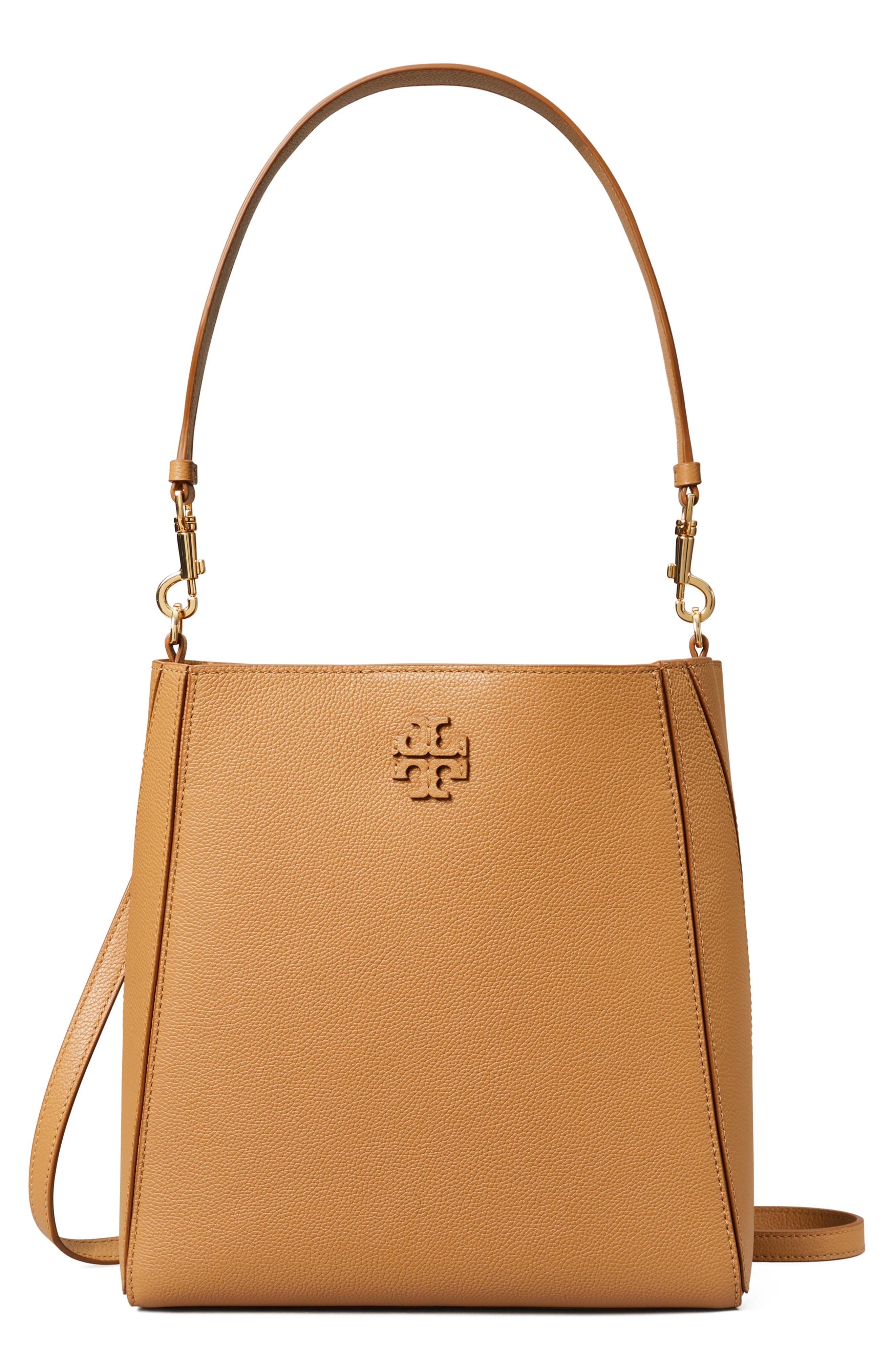 Tory Burch McGraw Leather Bucket Bag