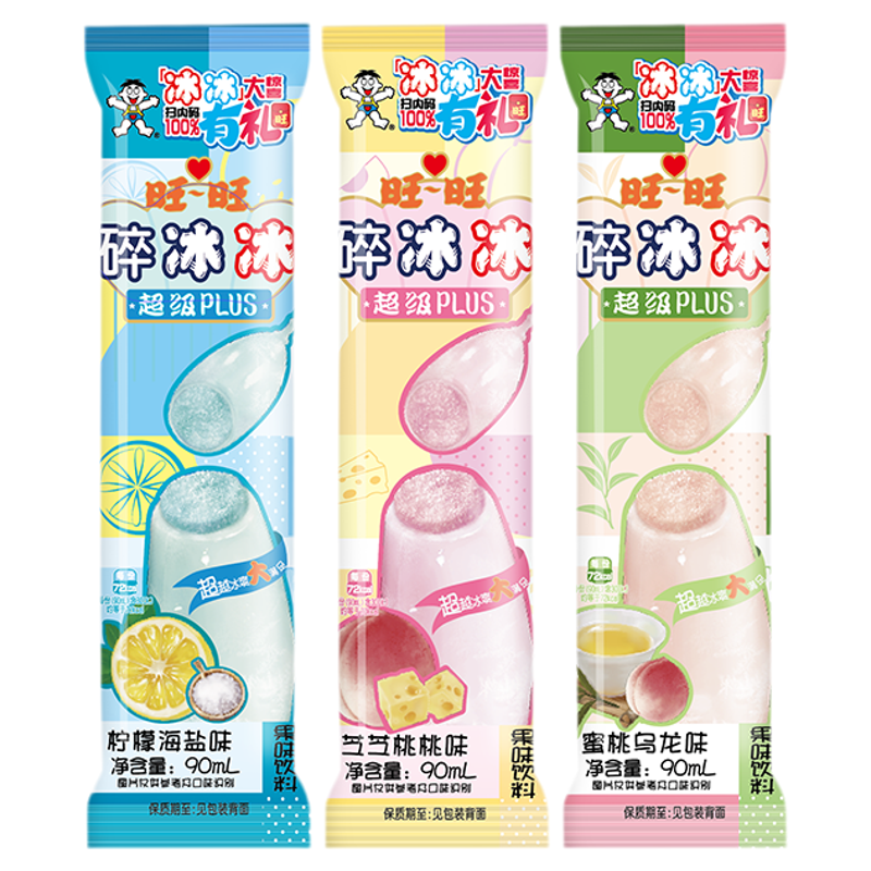 旺旺碎冰冰PLUS棒棒冰120g