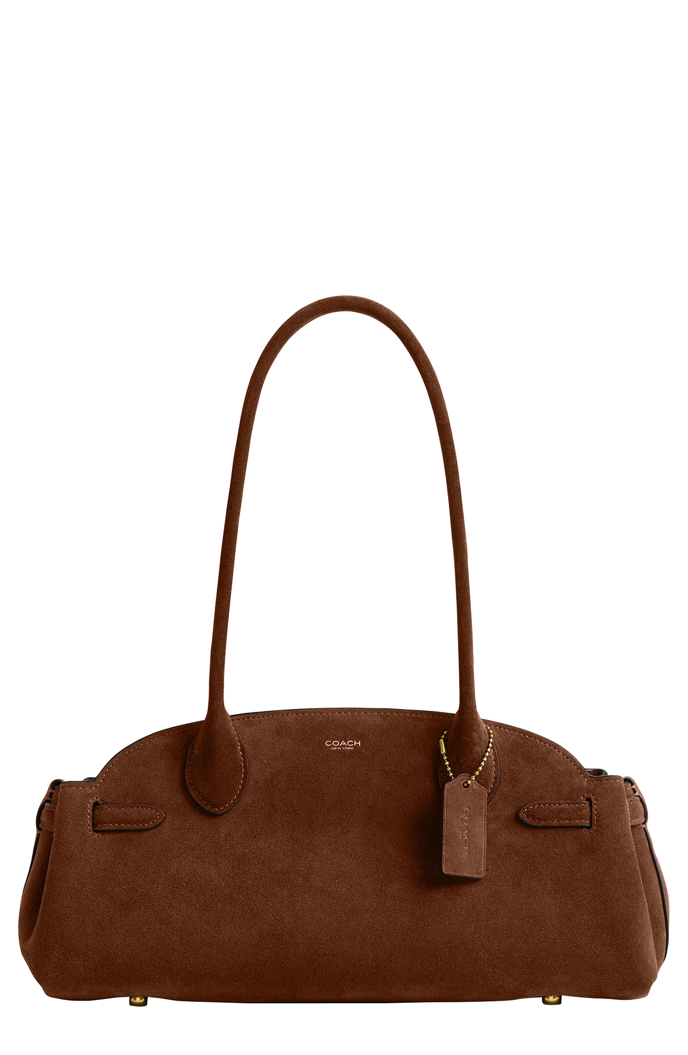 COACH Empire 34 Suede Carryall Bag