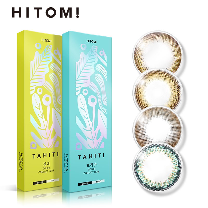 HITOMI希多蜜美瞳日/月抛彩色隐形近视眼镜