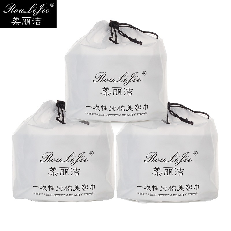 柔丽洁洗脸巾加厚纯棉洁面巾3包装