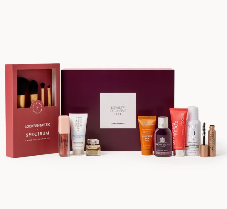 Lookfantastic忠诚专享盒：超值£120+