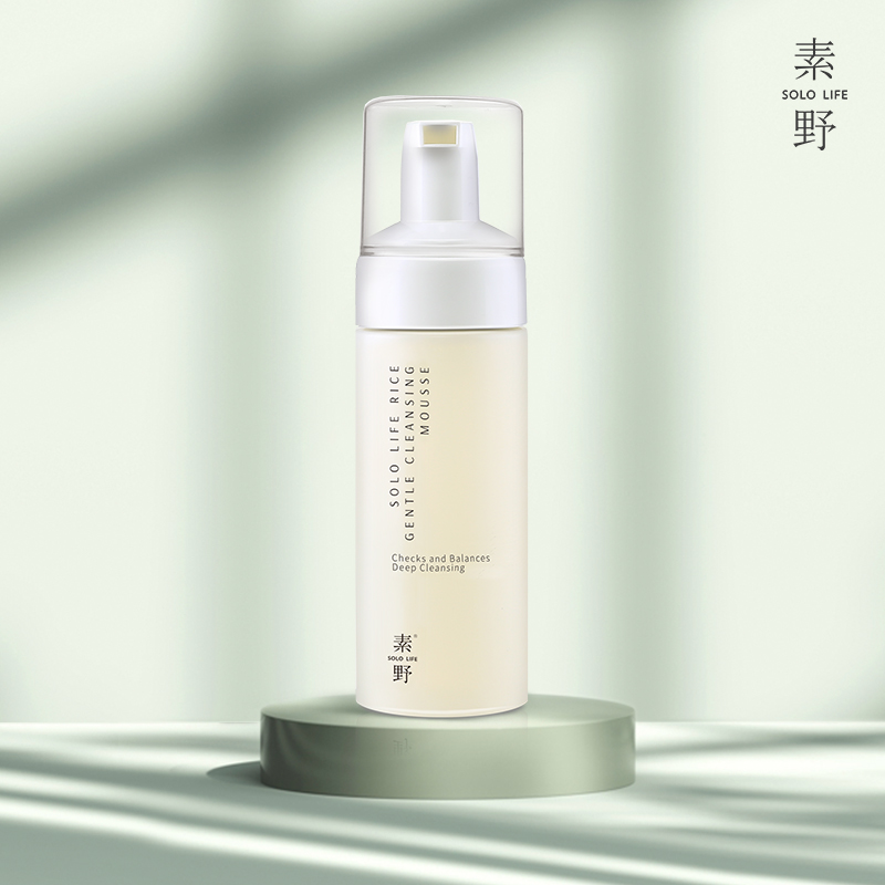 【素野】稻米洁面慕斯泡沫洗面奶