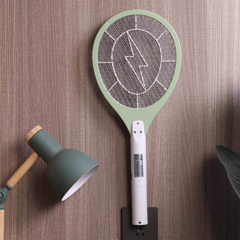 可签到！家用大号充电式电蚊拍