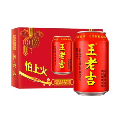 59.9元包邮！王老吉凉茶310ml*24罐