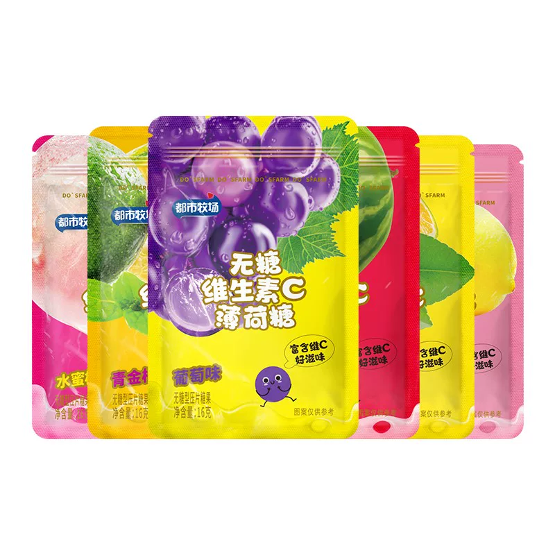 无糖薄荷糖16gx10袋！！