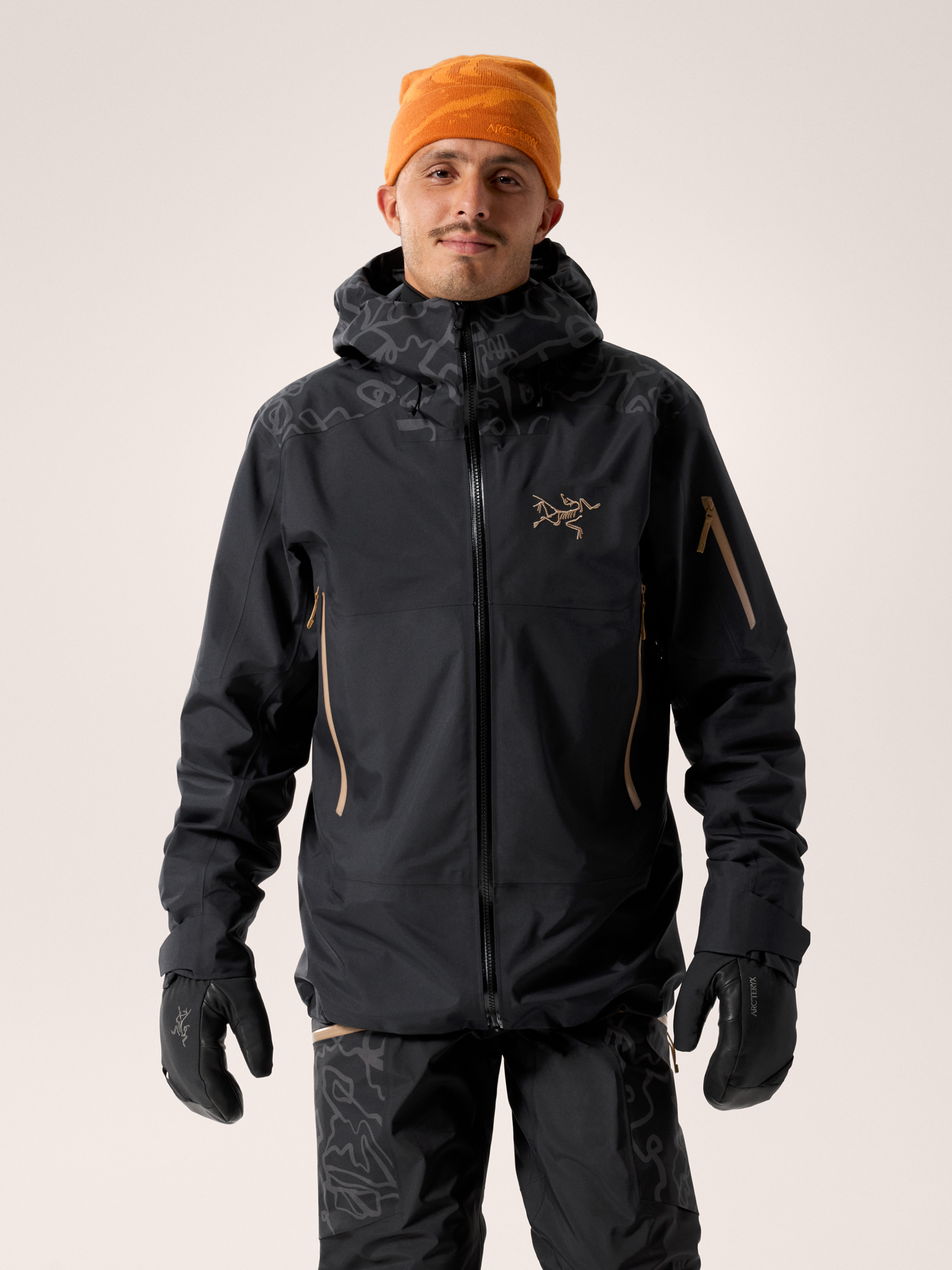 Arcteryx Sabre Jacket - Nightfall 始祖鸟男士冲锋衣 Nightfall - Print XXL