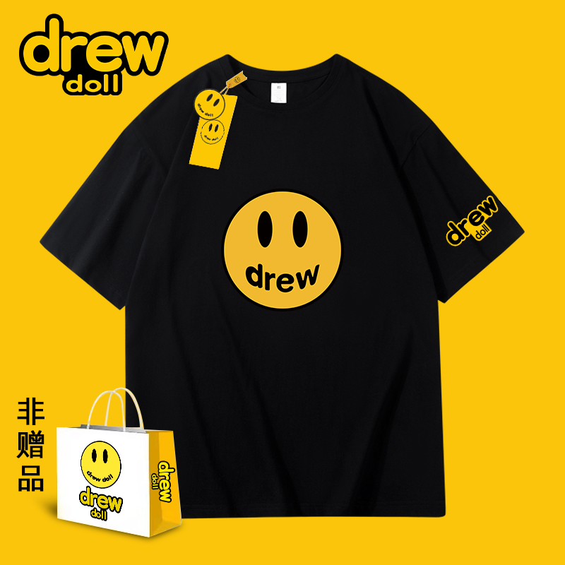 【drew】联名款宽松情侣短袖
