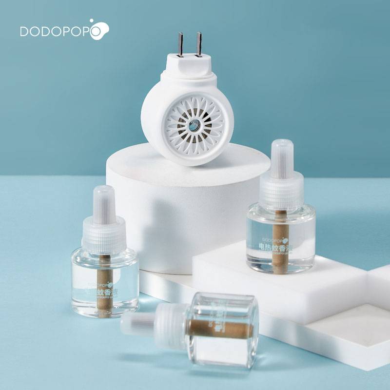 爹地宝贝婴儿蚊香液无味家用3瓶1器