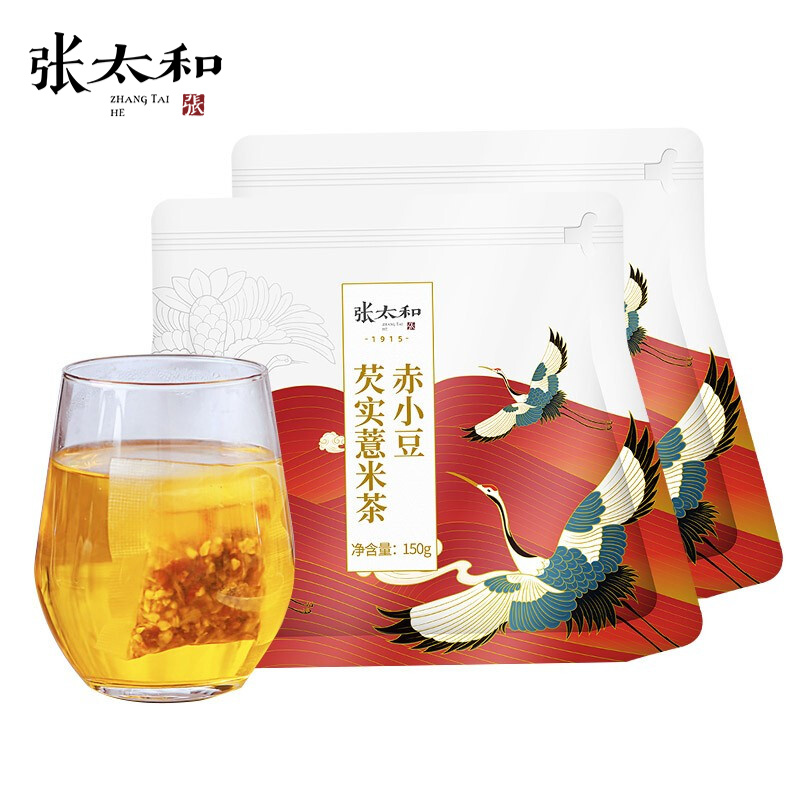 【JD旗舰店】张太和  赤小豆芡实薏米茶  150gX2袋