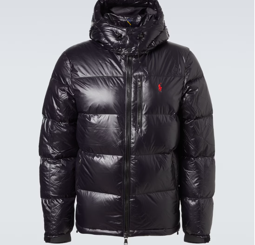 Polo Ralph Lauren黑色亮面羽绒服限时特惠