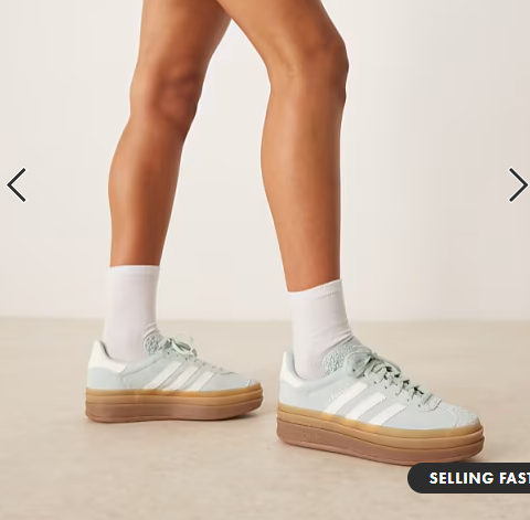 adidas Originals Gazelle Bold 厚底鞋
