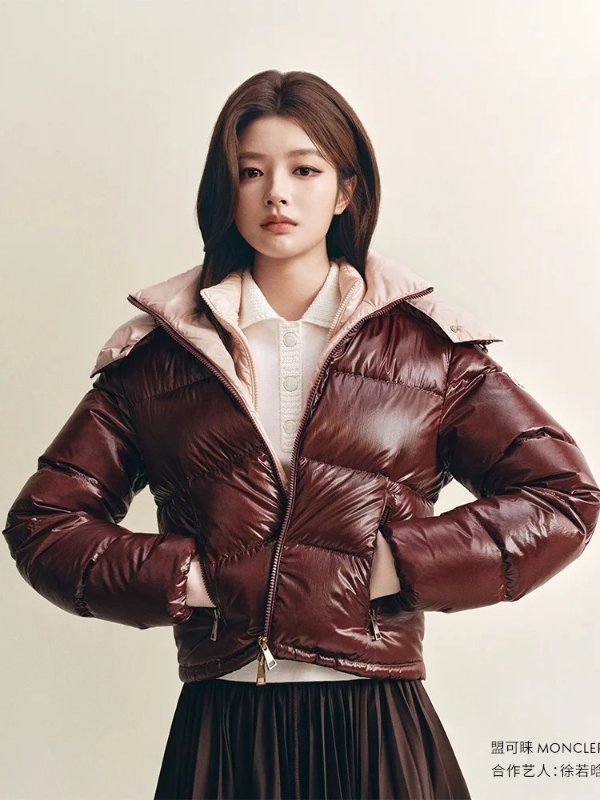 Moncler Niveole 短款羽绒夹克 徐若涵同款