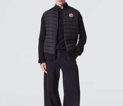 Canada Goose 加拿大鹅HyBridge 羊毛拼接羽绒马甲
