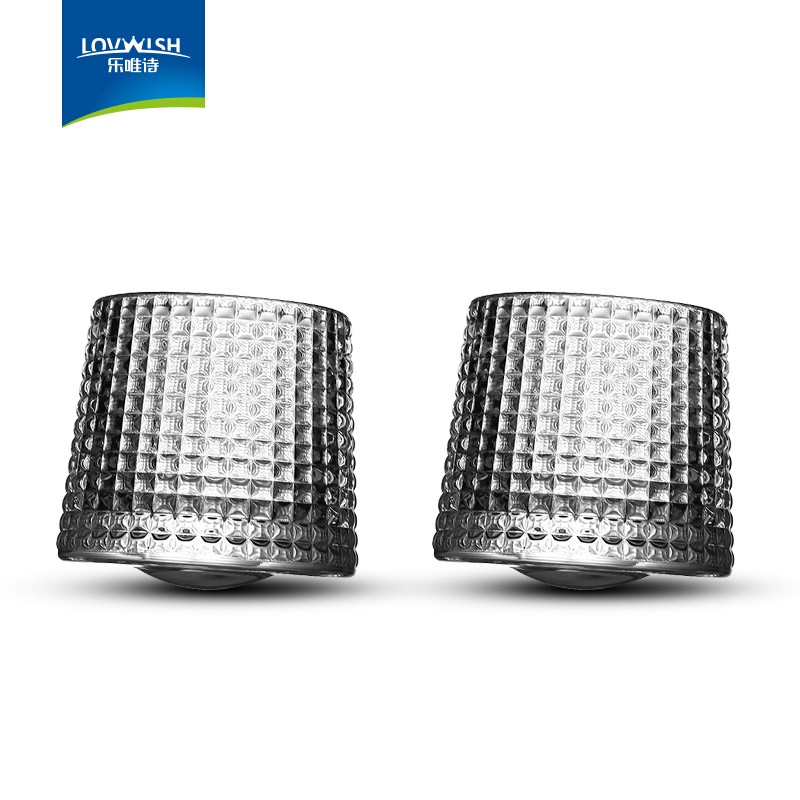 乐唯诗 玻璃旋转杯INS风家用创意