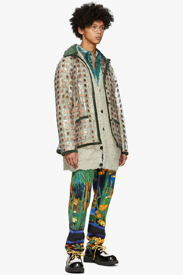ssense 推出 bode 透明pvc外套