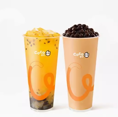 12.9元包邮！CoCo都可 珍珠奶茶（大杯）+鲜百香（大杯）组合