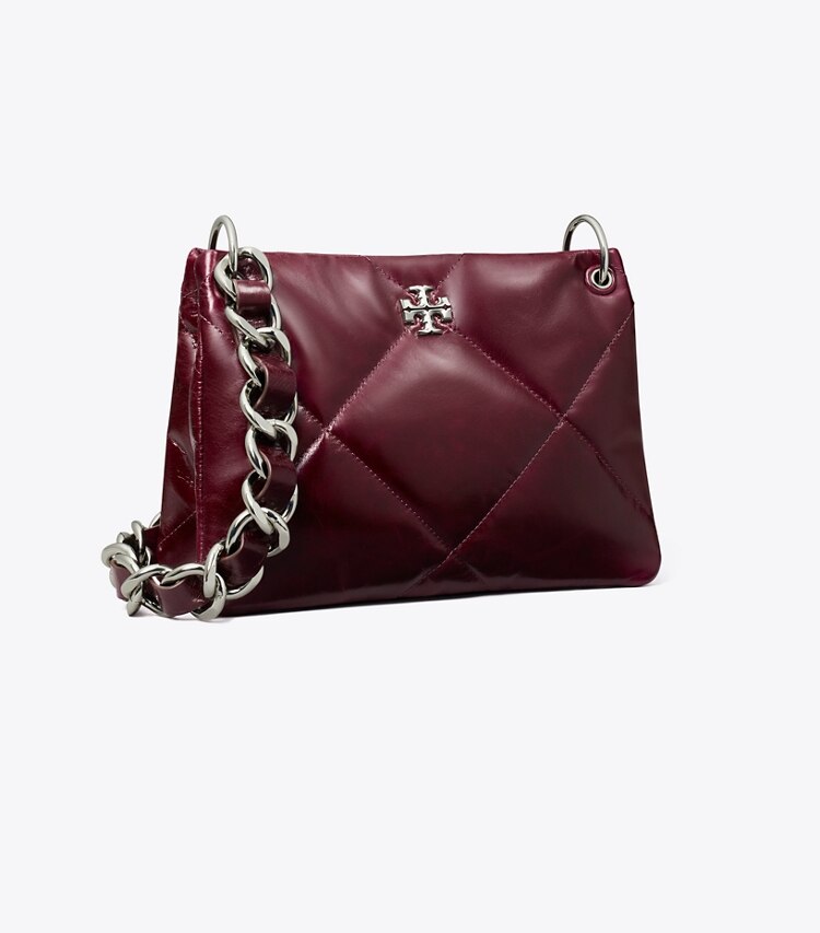 tory burch Small Kira Diamond Quilt Distressed Shoulder Bag