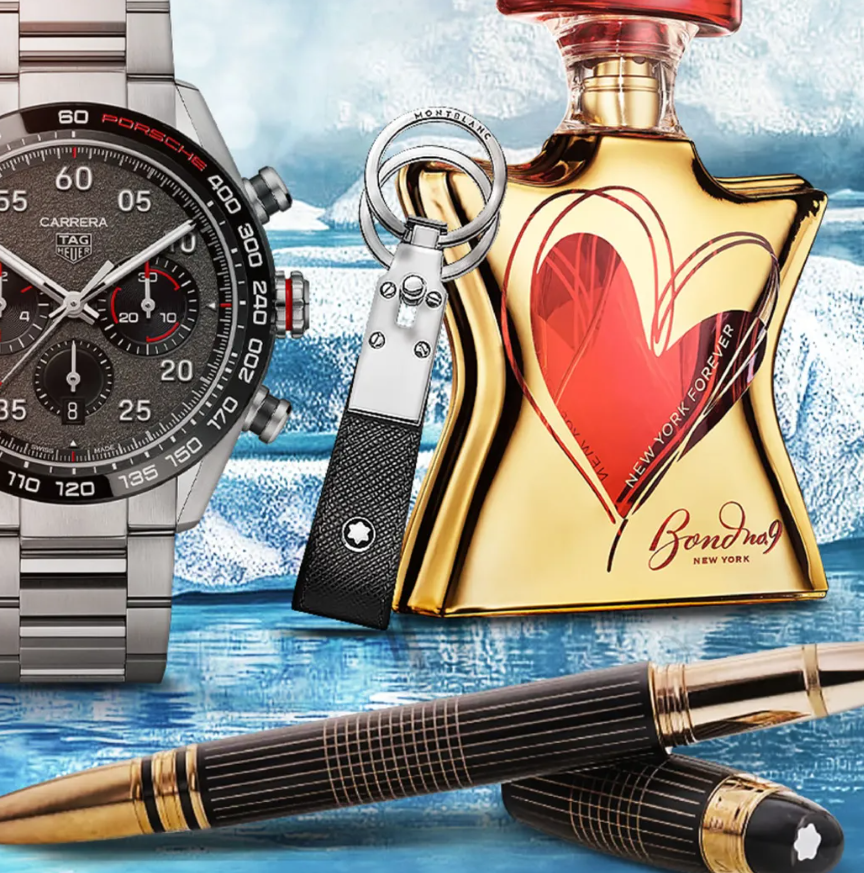 Gucci, Movado, Oris 等大牌配饰 低至4折