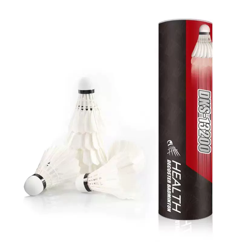 迪科斯鹅毛羽毛球 3 只装