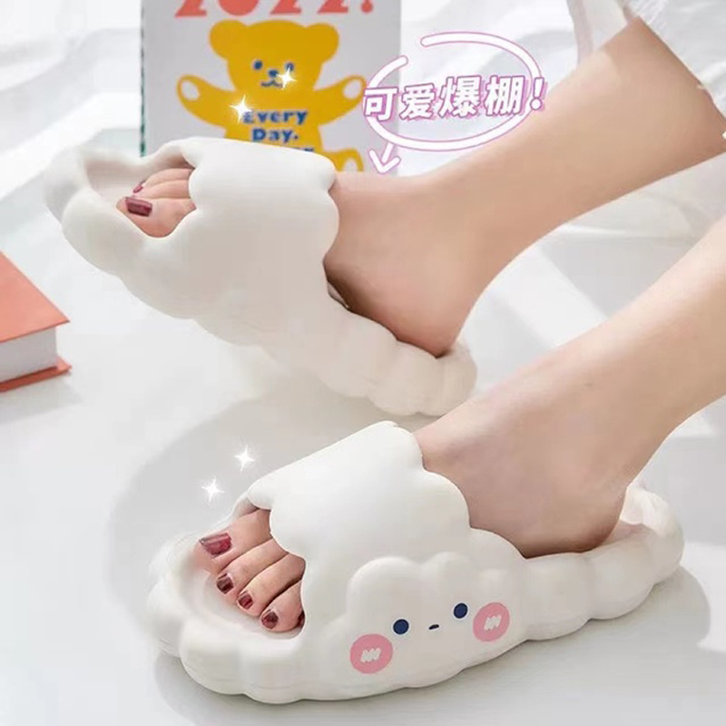 网红夏季厚底拖鞋凉鞋