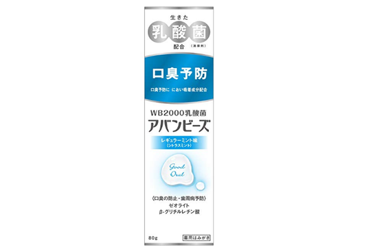 Wb00 乳酸菌防口臭薄荷味牙膏80g 补货677日元 定期购9折 拔草哦