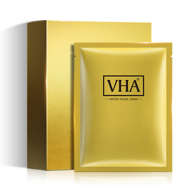 vha金润蚕丝胶蛋白瀑布冰爽面膜组合冰凉舒缓补水保湿收缩毛孔V4