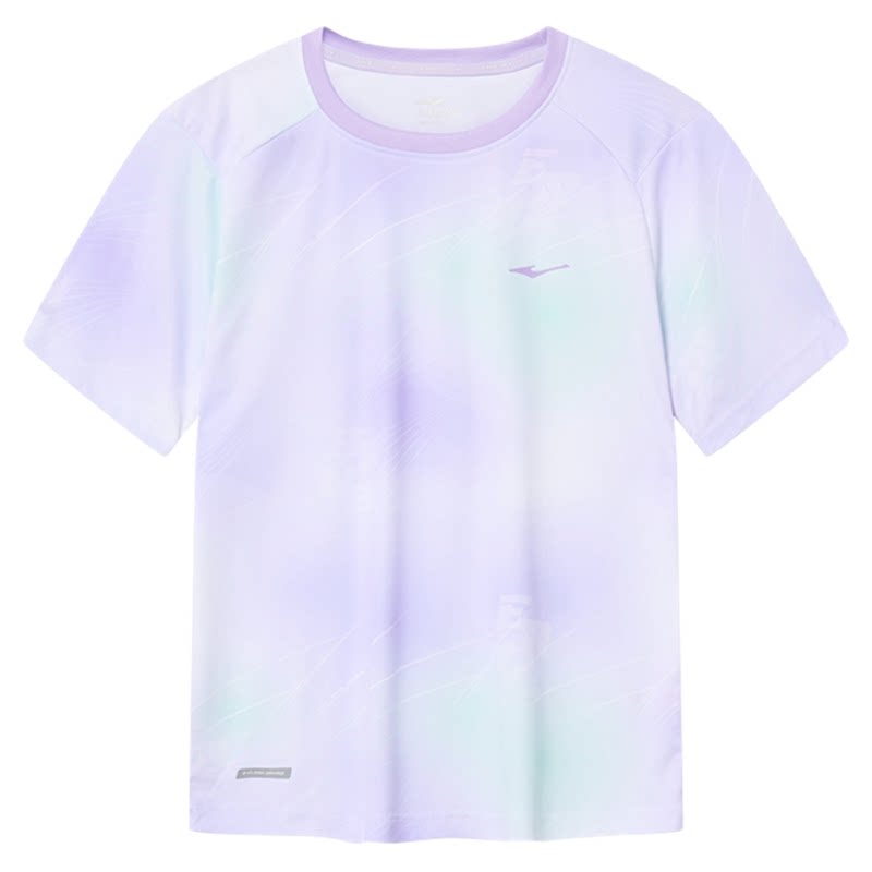 鸿星尔克短袖圆领透气女童上衣