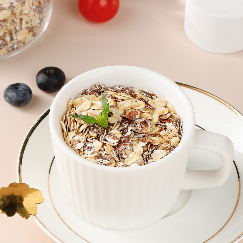 西麦高纤黑麦谷物燕麦片1000g*2桶