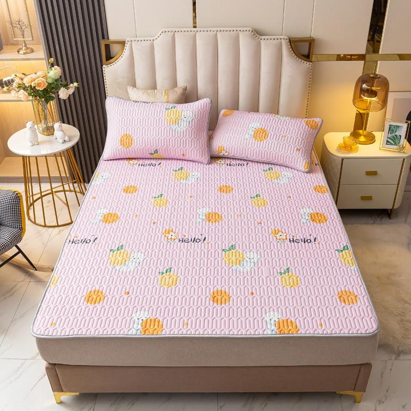 泰国乳胶凉席冰三件套