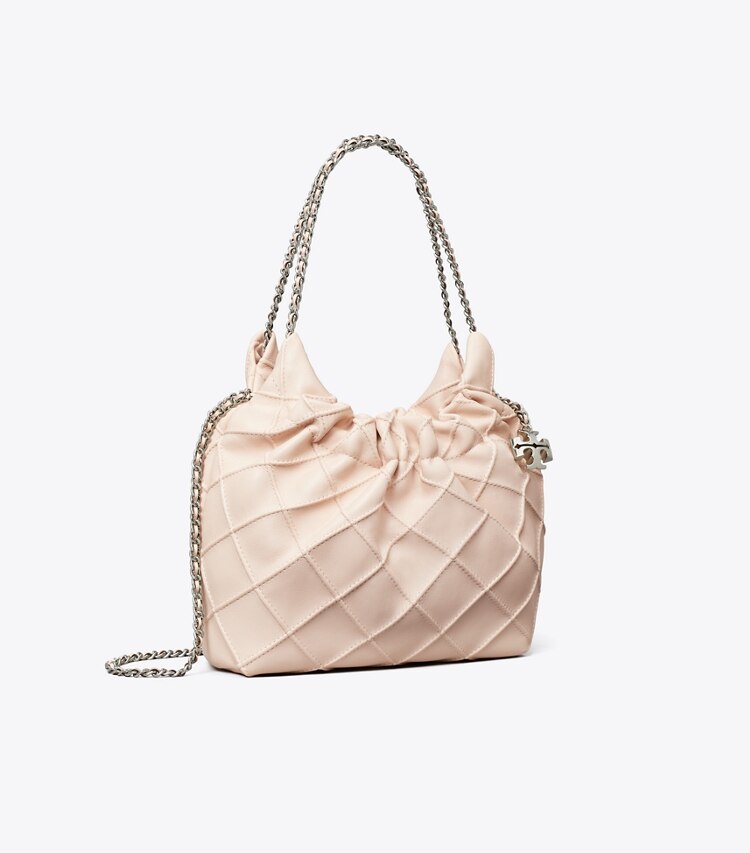 tory burch Mini Fleming Soft Hobo 汤丽柏琦流浪包 Soft Pink OS