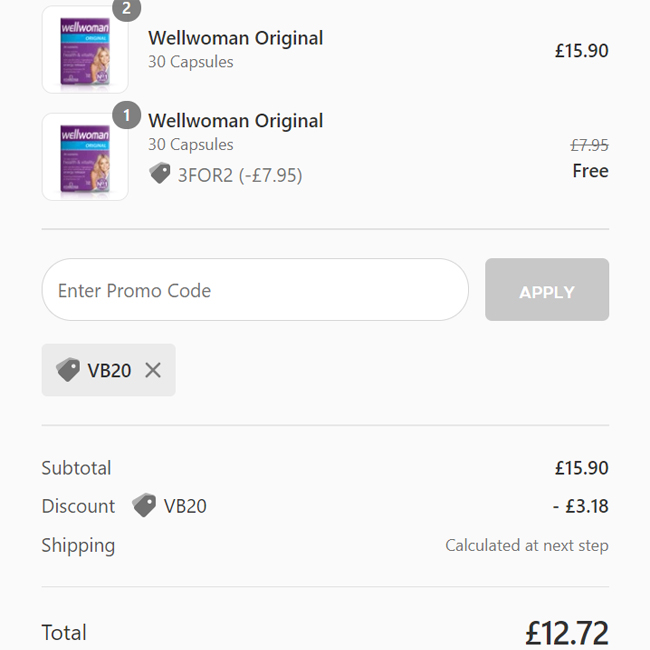 Vitabiotics官网全场买三免一 额外8折促销 可直邮中国 拔草哦