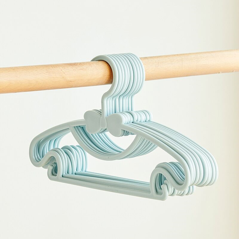 【稳定签到】多功能儿童防滑晾衣架5个装