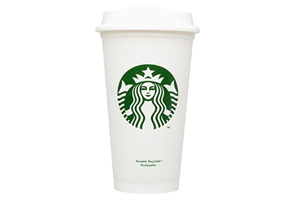 starbucks星巴克可重复使用的旅行咖啡杯453ml