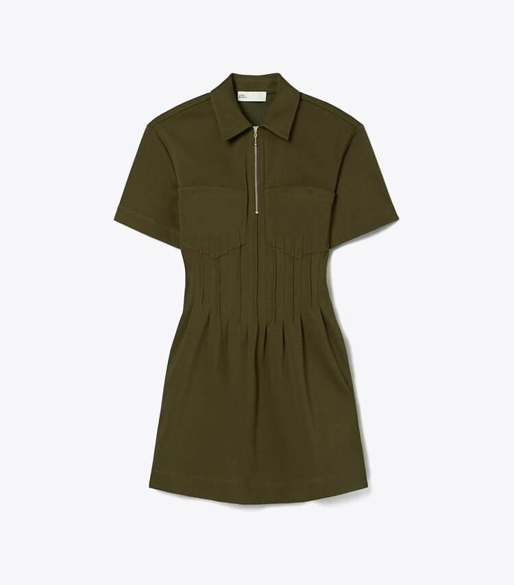 tory burch Zip-Front Viscose Dress