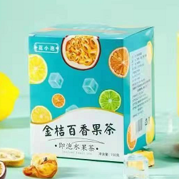 5.87元包邮！金桔百香果瘦身茶