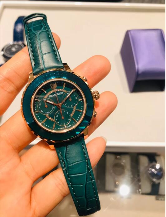 swarovski施华洛世奇绿水鬼手表