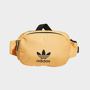 Adidas originals 多层收纳腰包 黄色