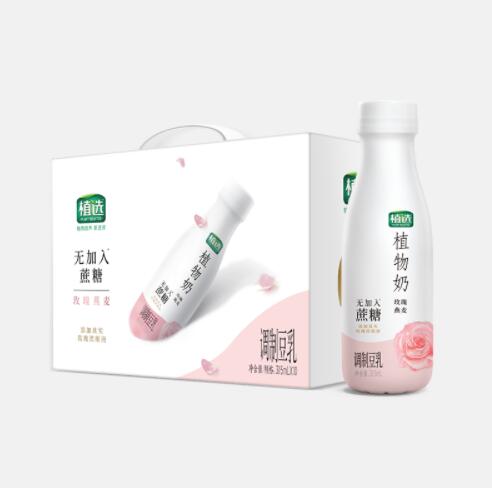 29.9元包邮！伊利 植选 高蛋白原浆豆乳豆奶 315ml*10瓶
