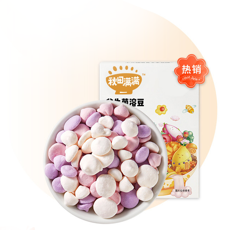 秋田满满益生菌酸奶溶豆无白砂糖