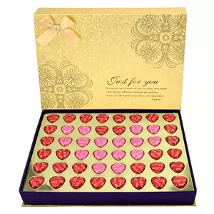 德芙巧克力礼盒装520情人节礼物送女友老婆儿童生日礼品爱心糖果