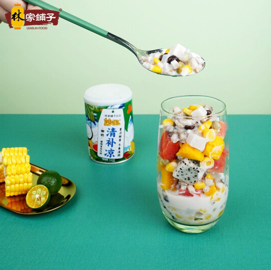 24.9元包邮！林家铺子 海南特产椰奶清补凉245g*6罐