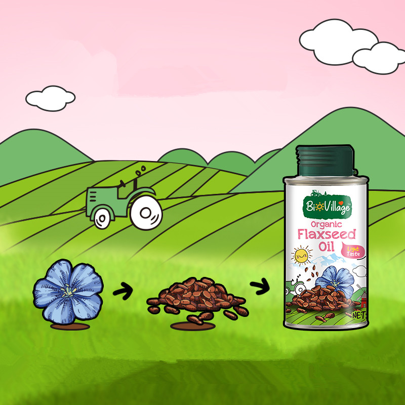 碧欧奇亚麻籽油有机亚麻籽油100ml