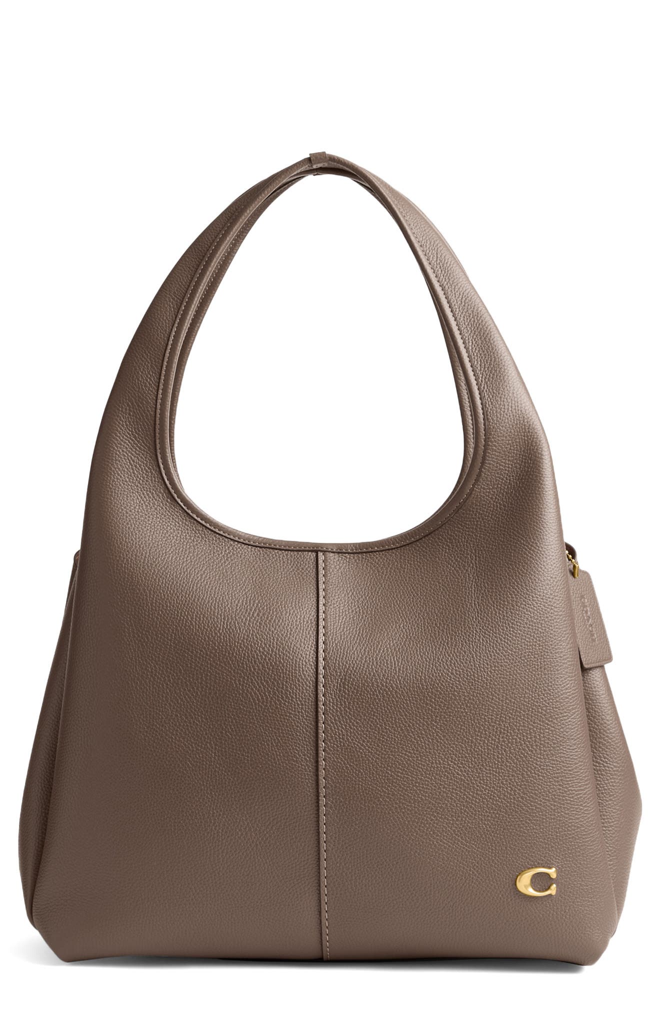COACH Lana Polished Pebble Leather Shoulder Bag