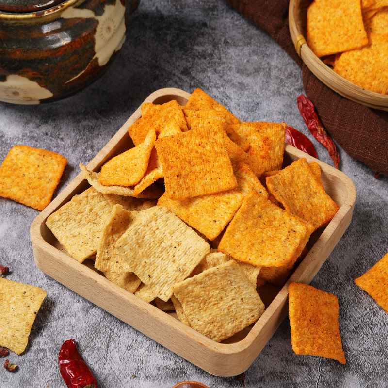 李子琦花椒锅巴休闲食品网红手工锅巴