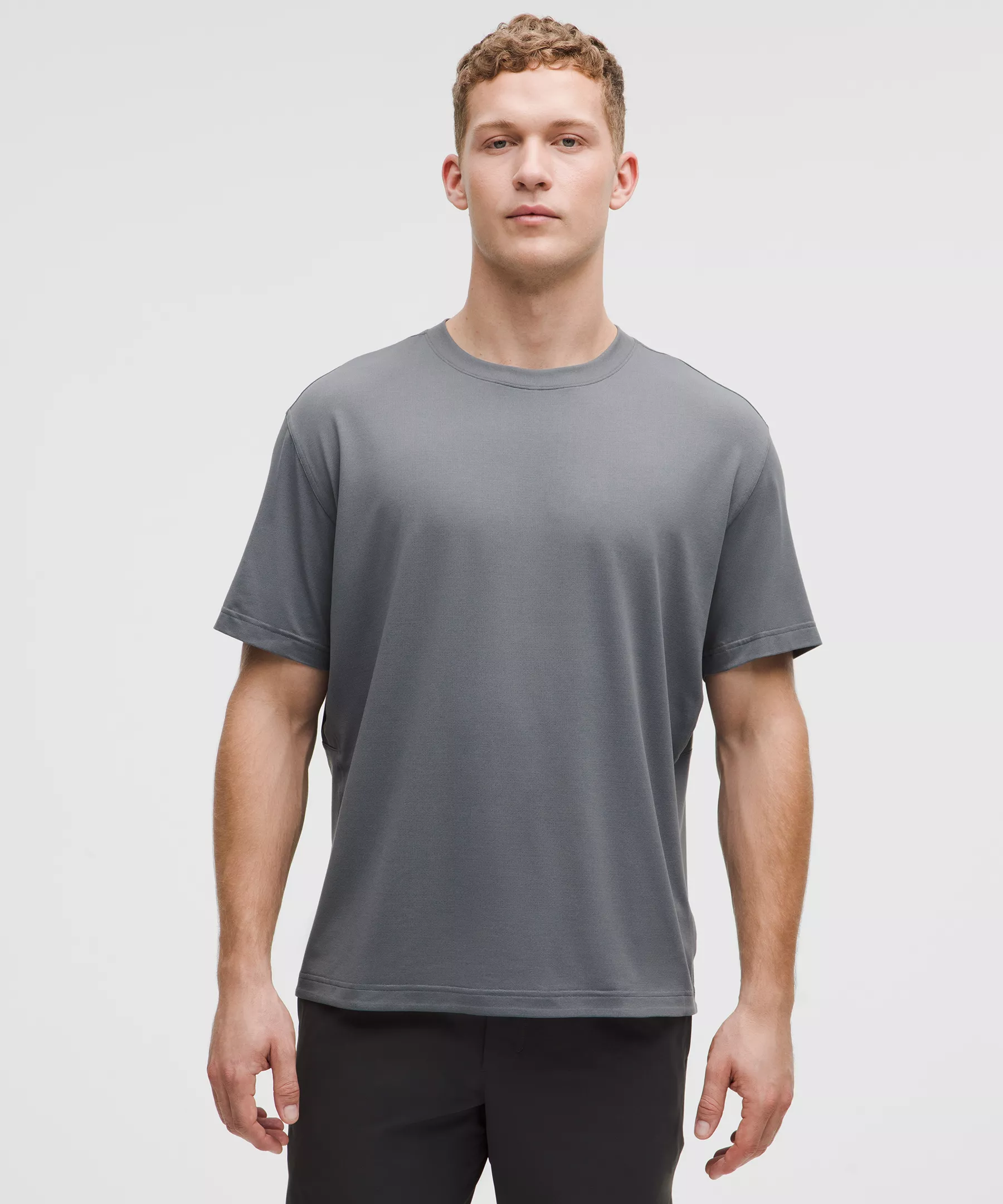 Lululemon EasySet Training男士T恤 Solar Grey S