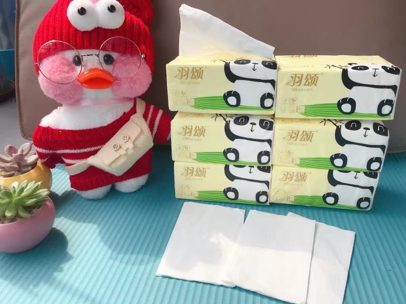 羽颂一提6包抽纸湿水不破母婴专用